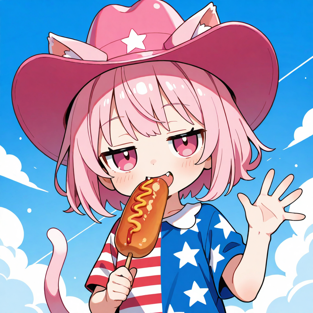 おはにゃんにゃ～ん♡（今日はアメリカンドッグの日）