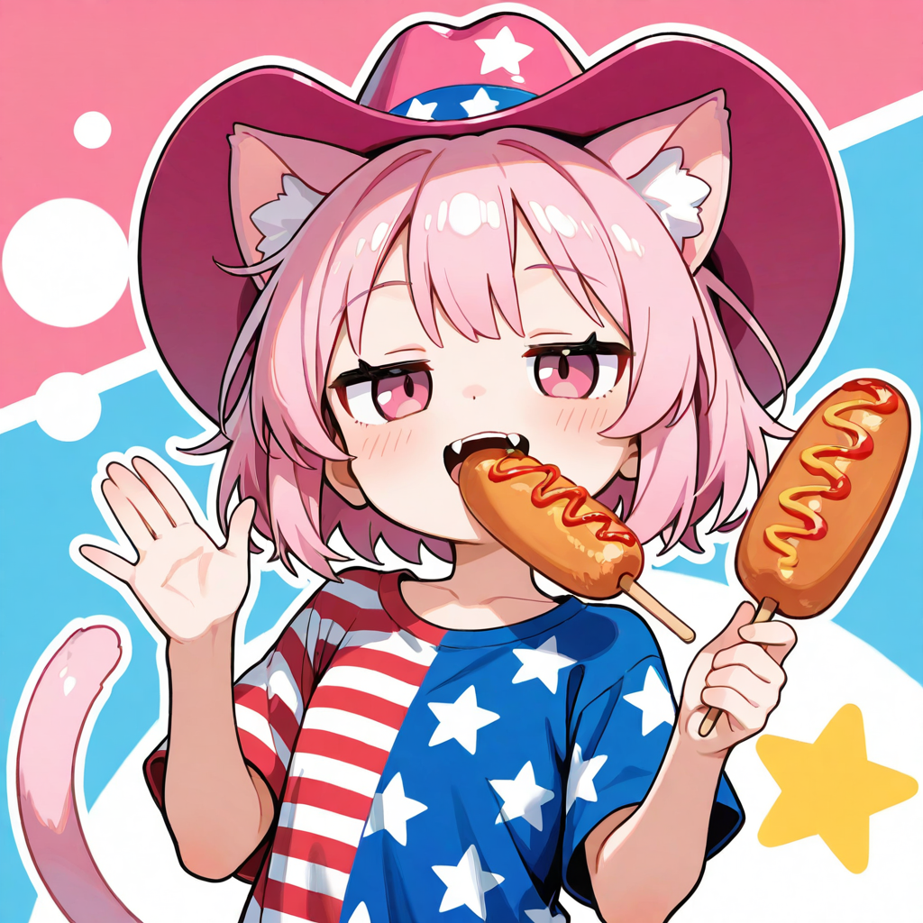 おはにゃんにゃ～ん♡（今日はアメリカンドッグの日）