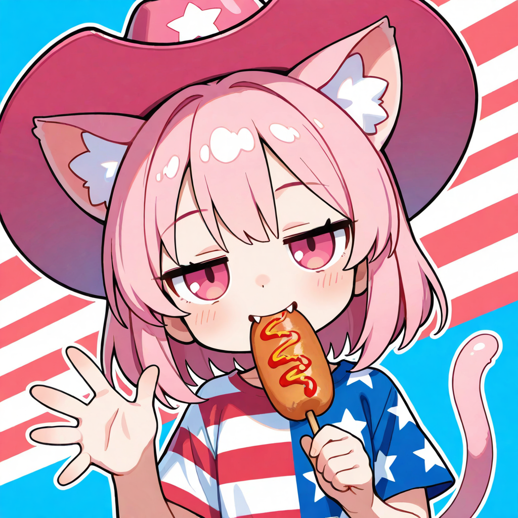おはにゃんにゃ～ん♡（今日はアメリカンドッグの日）