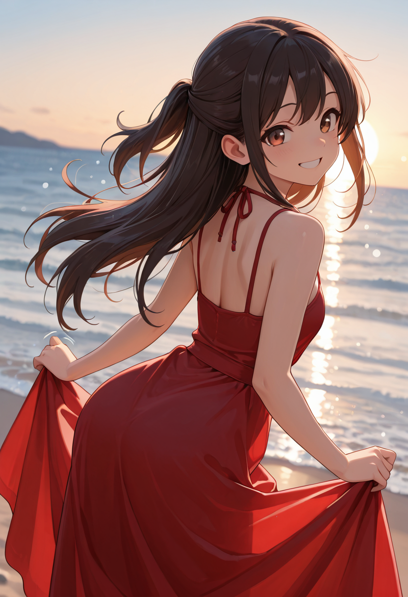 夕凪の赤