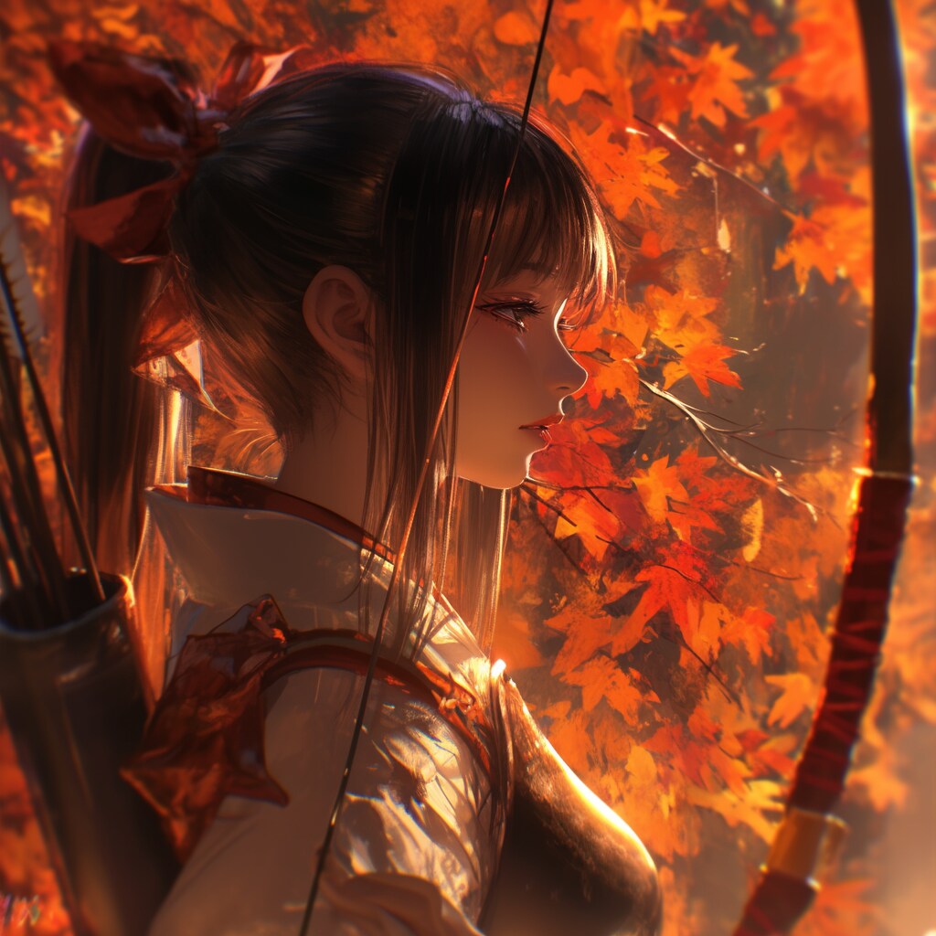 弓道 | の人気AIイラスト・グラビア