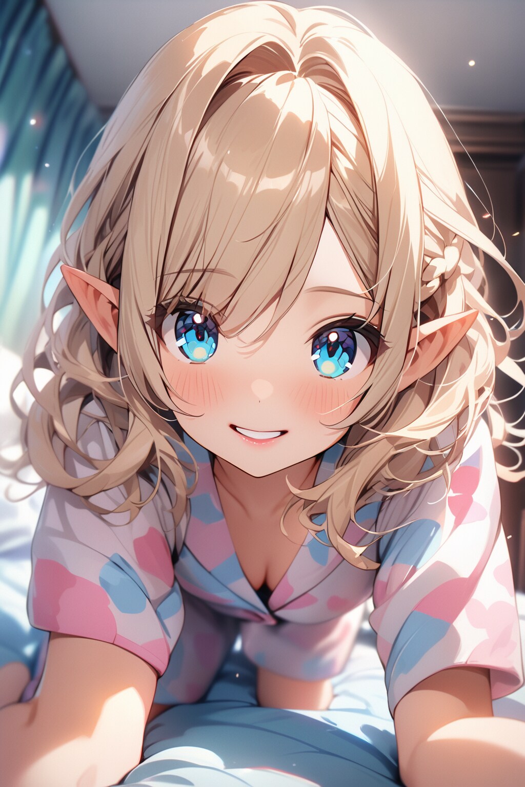 エルフさんに起こされる朝