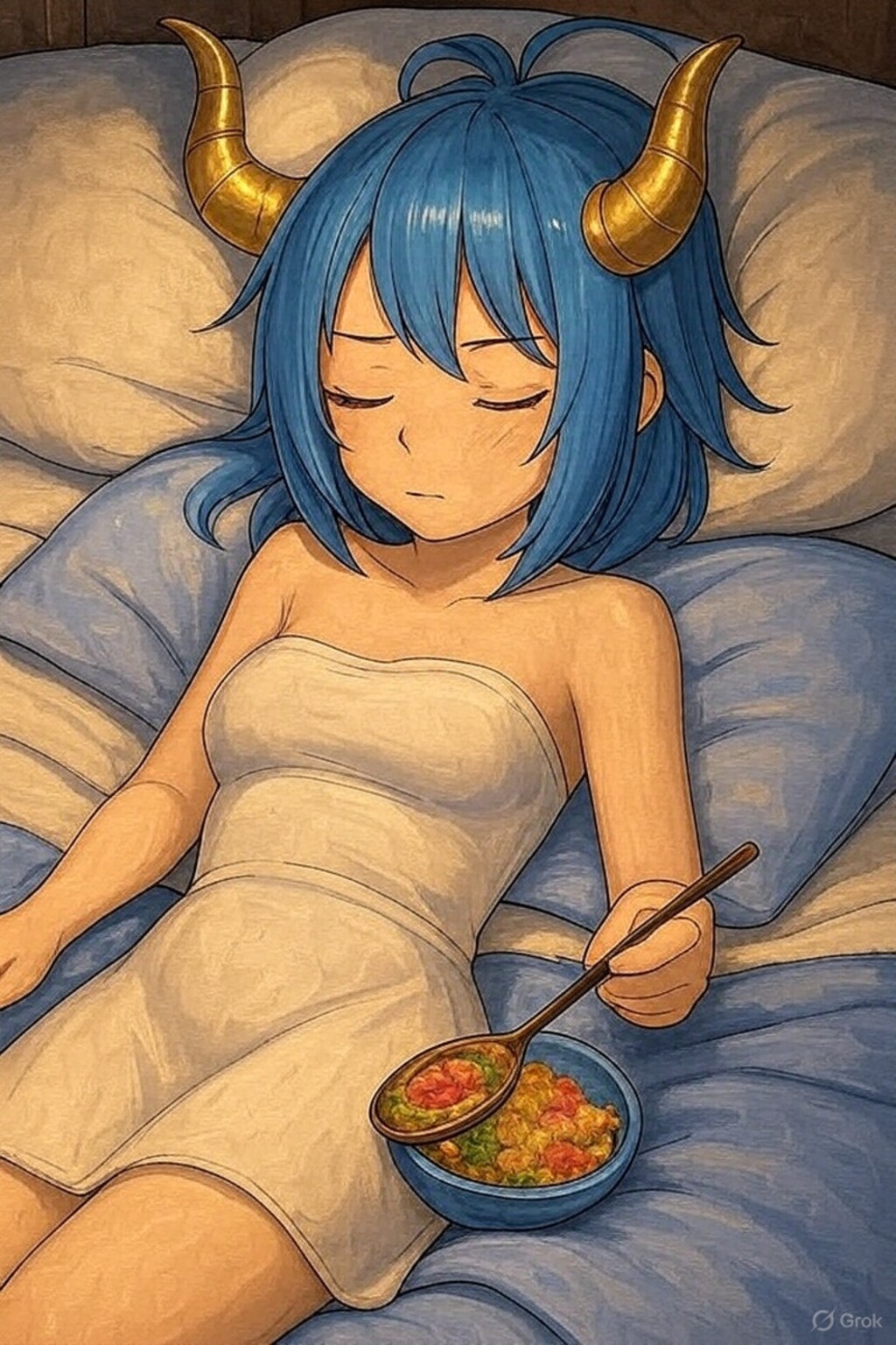 就寝………………するつもりなどない夜食大好き系女子