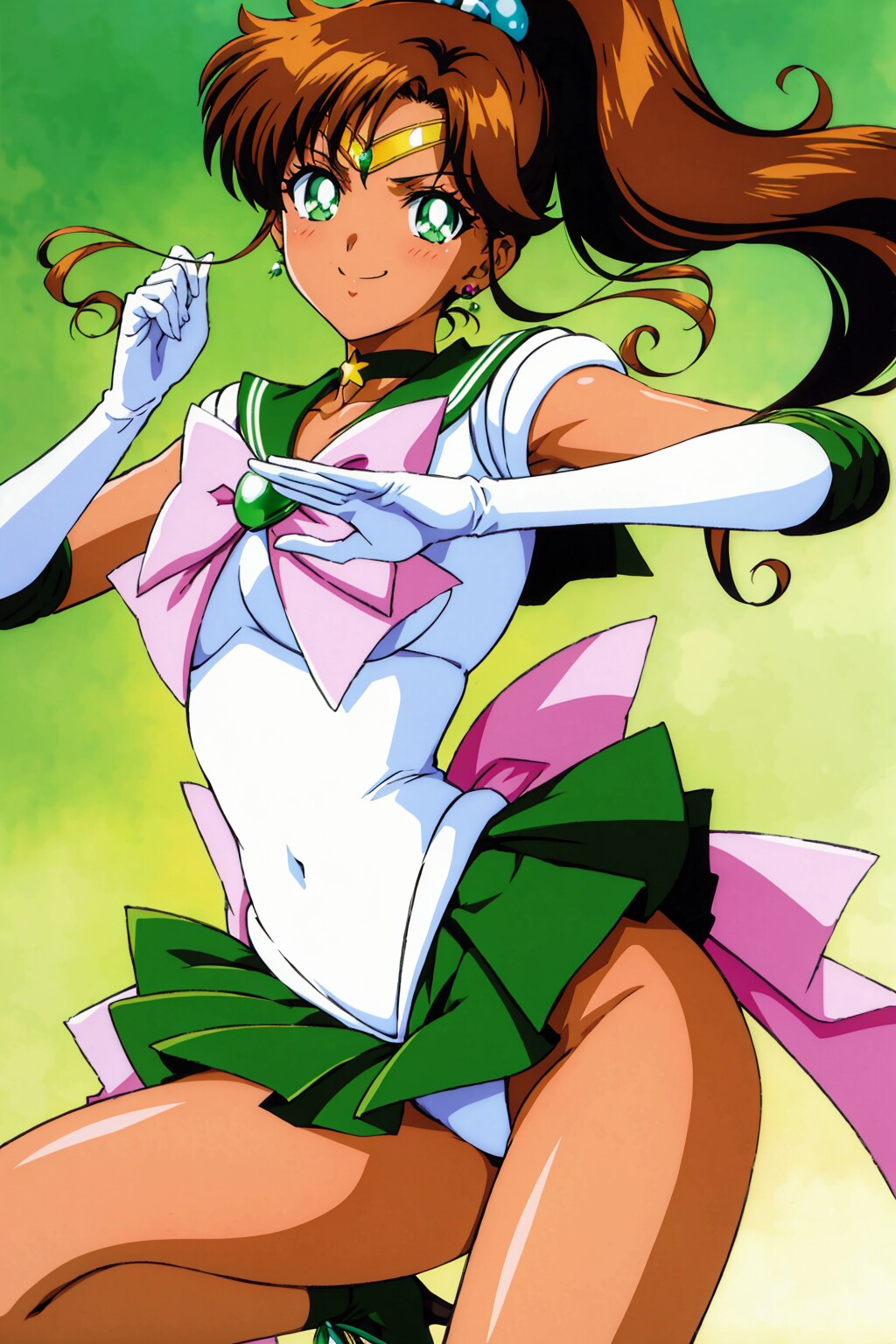 偽ジュピターを倒せ！悪のコピー美少女戦士に容赦無用のステージアウト！！（セー〇ームーンの架空美少女敵キャラ⑫）