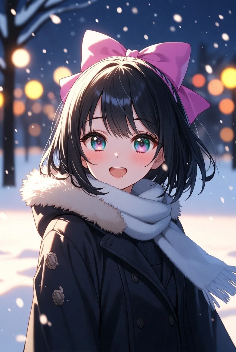 冬のかえりみち | の人気AIイラスト・グラビア