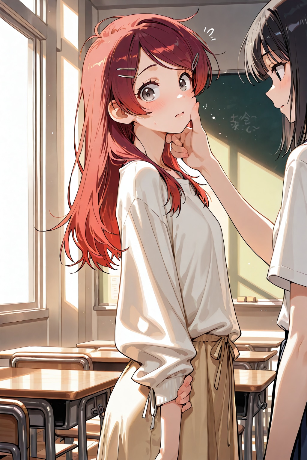 顔みせて | の人気AIイラスト・グラビア
