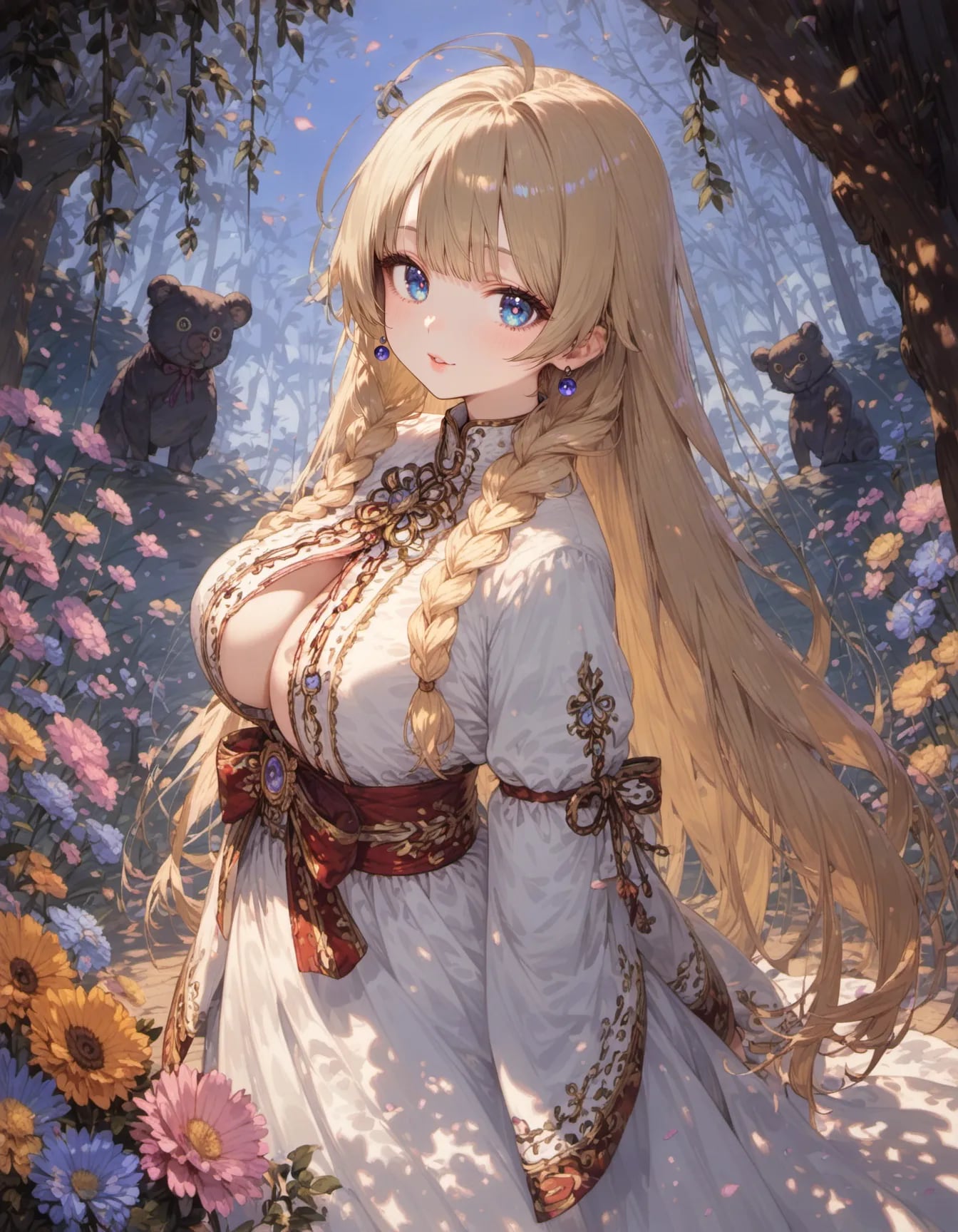 Guardian of the Floral Realm | の人気AIイラスト・グラビア