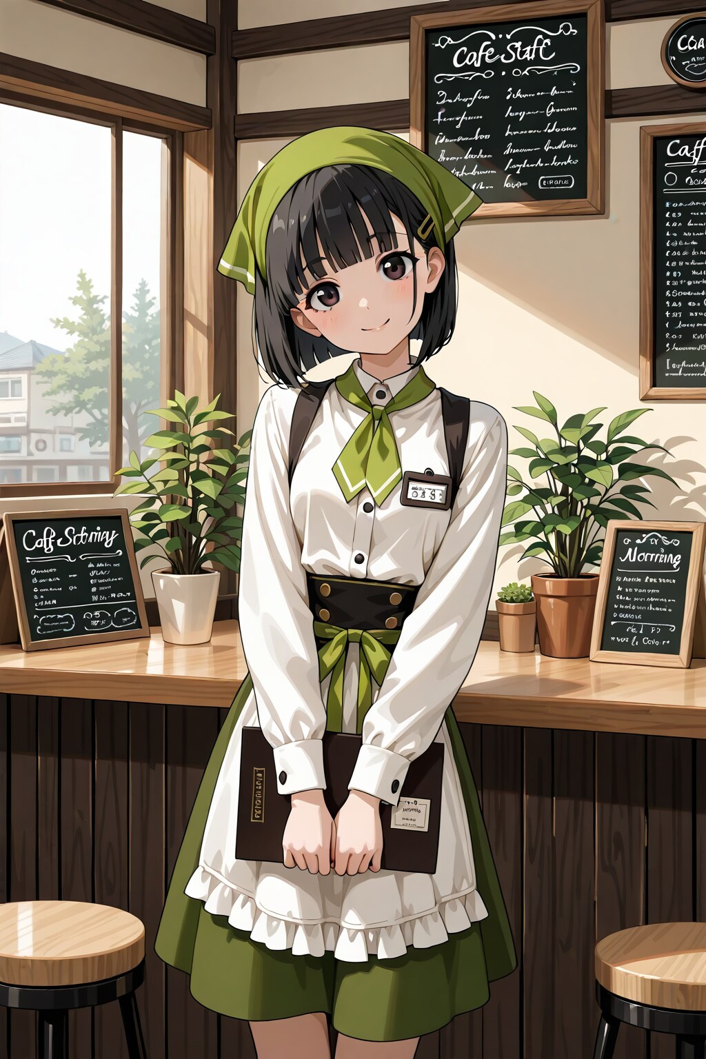 妹ちゃん✨カフェへようこそ‼️🥰☕️✨３９９ | の人気AIイラスト・グラビア