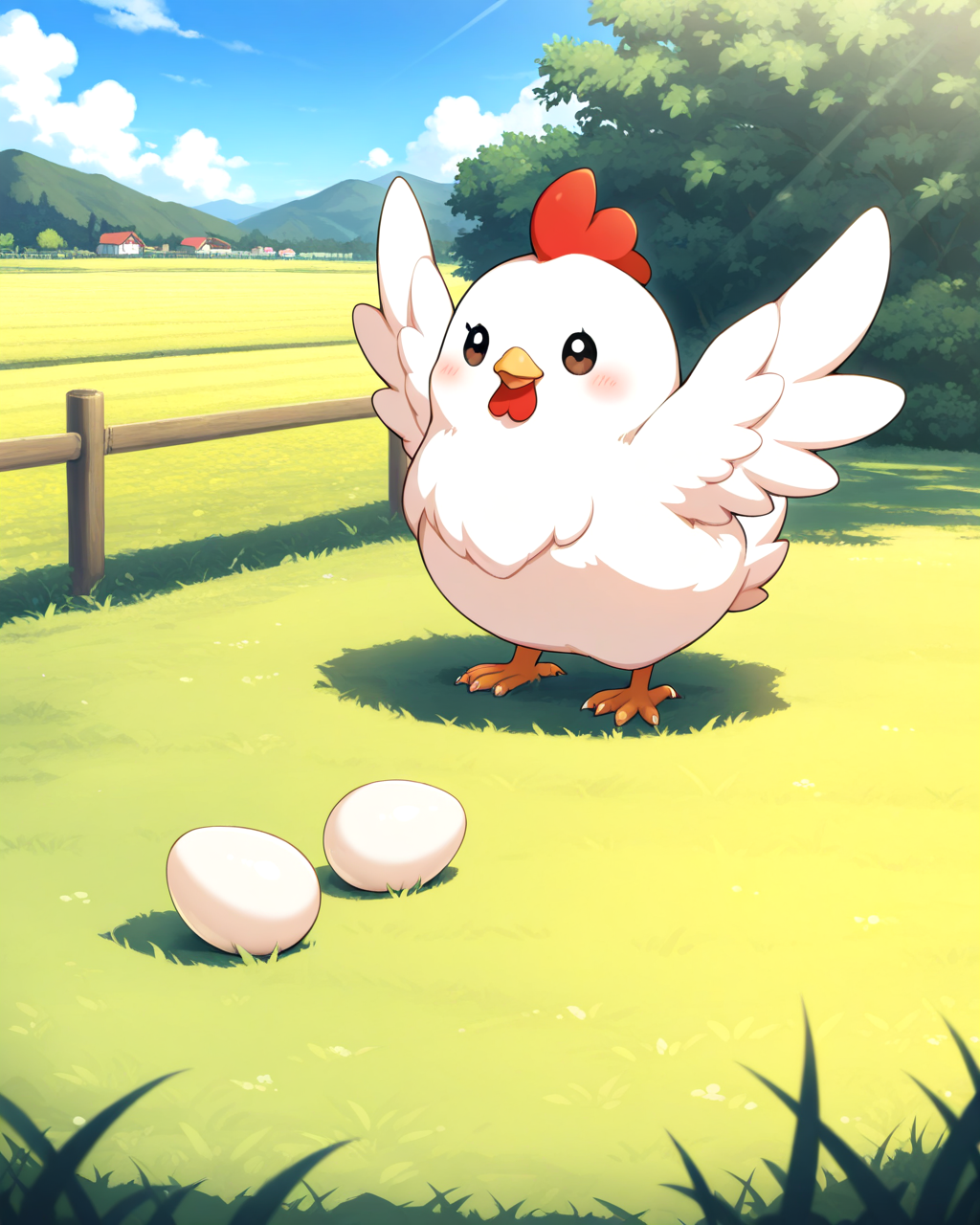 今日はニワトリの日