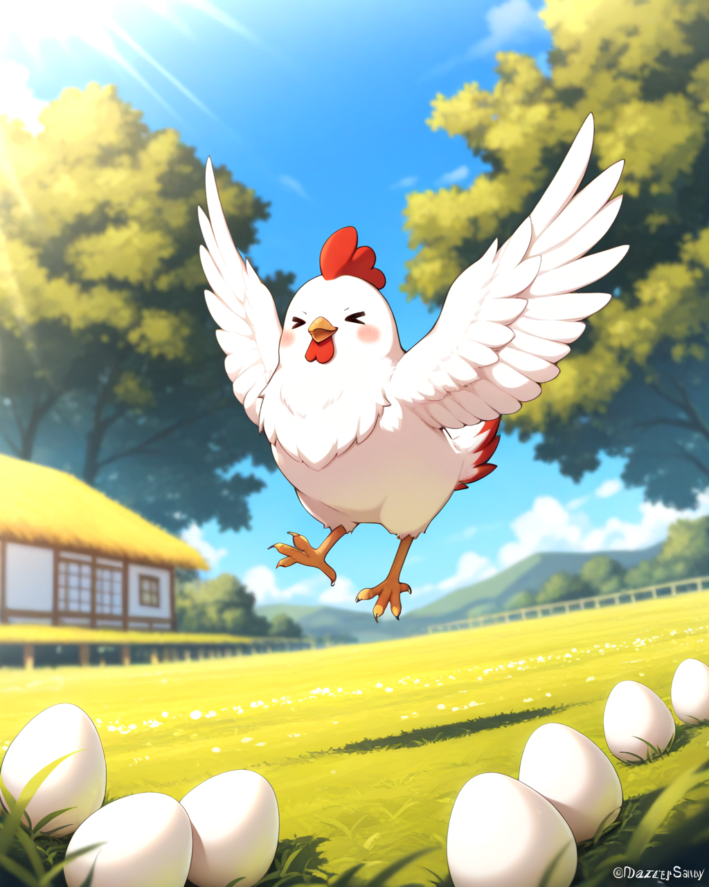 今日はニワトリの日