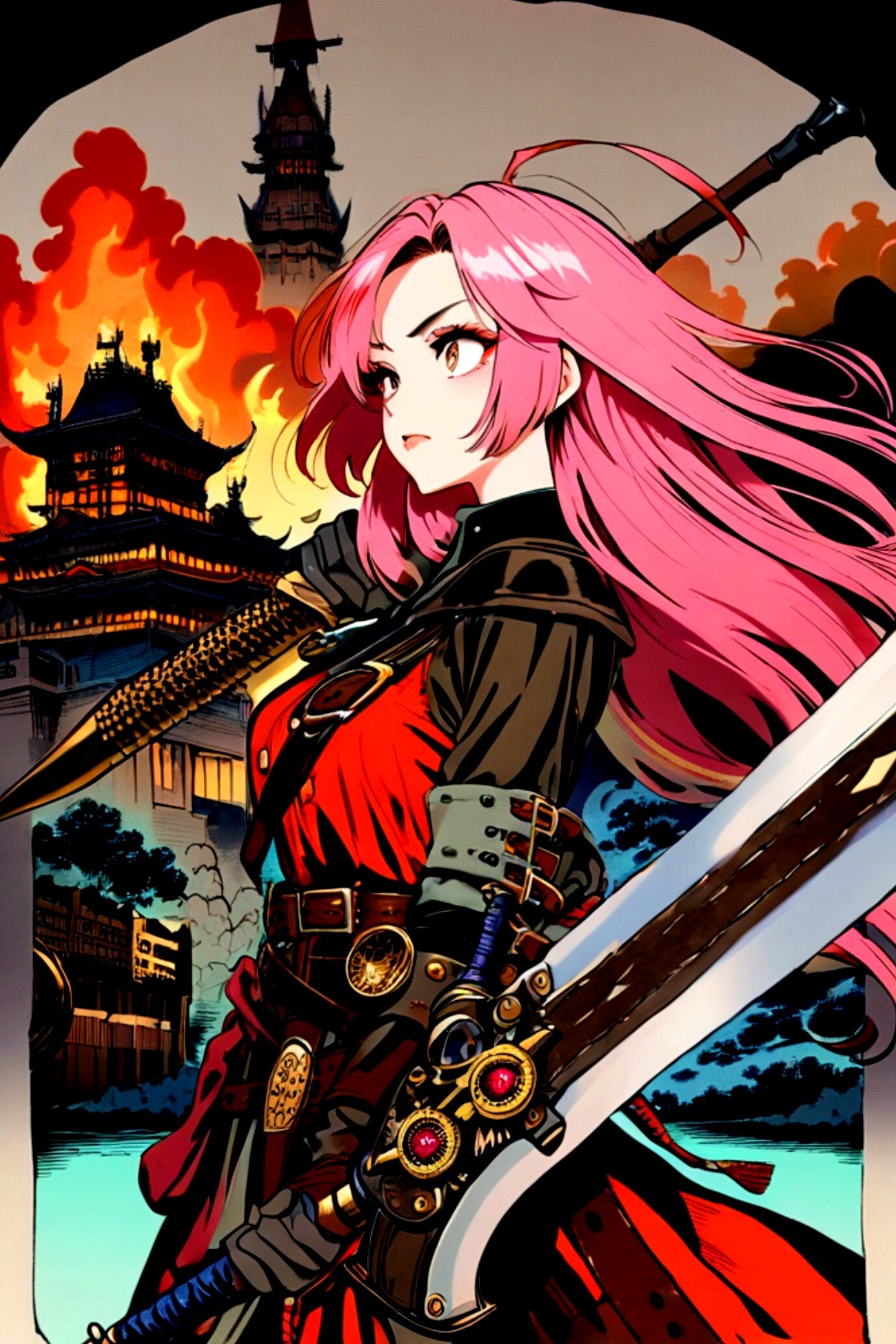 ピンク髪ちゃん | の人気AIイラスト・グラビア