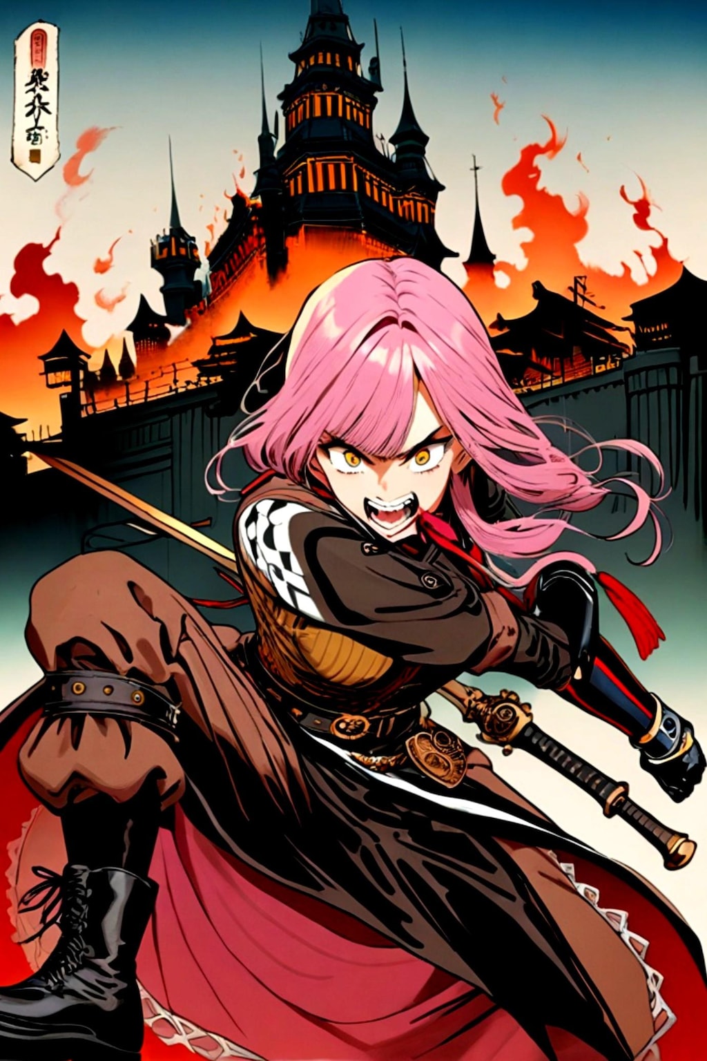 ピンク髪ちゃん