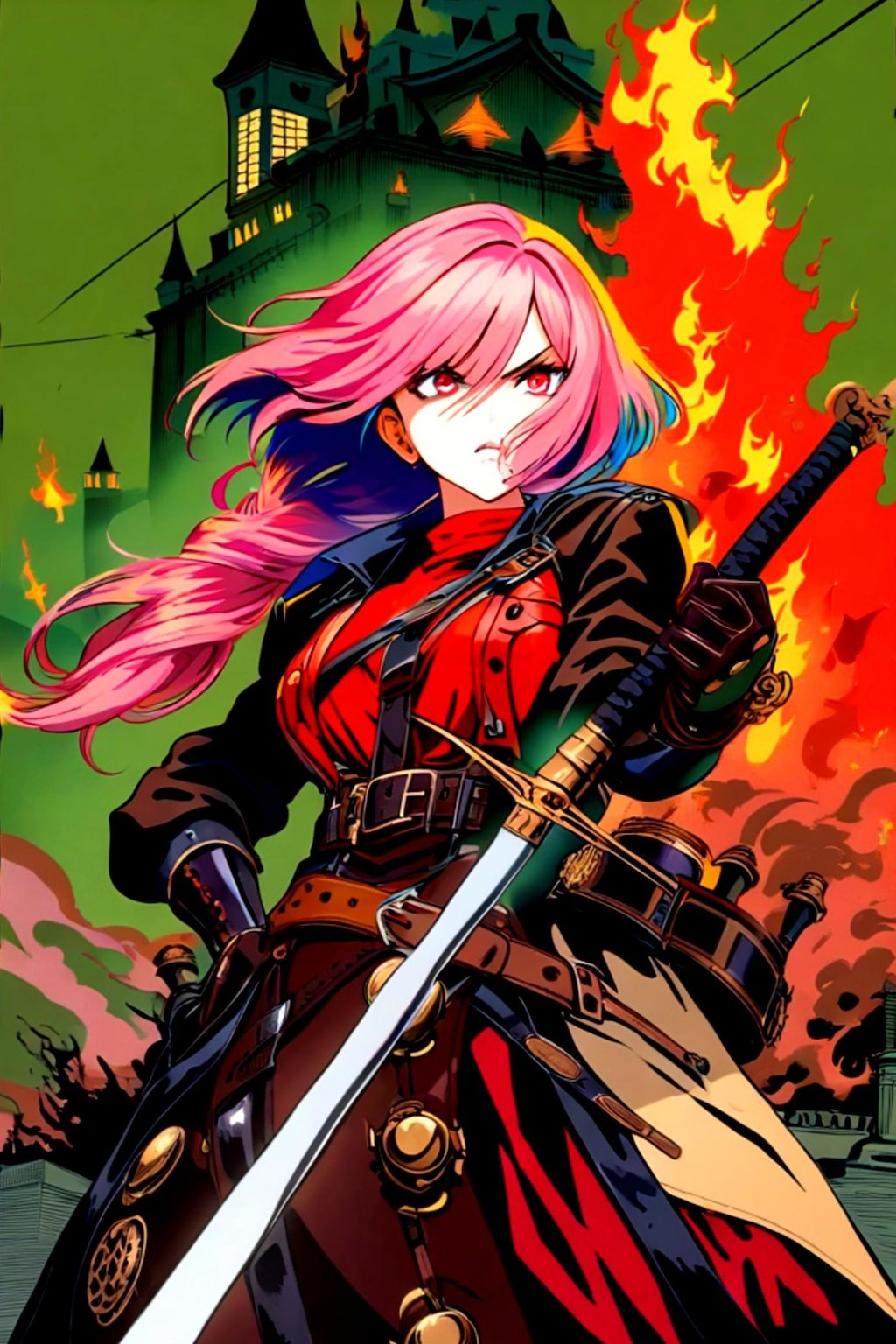 ピンク髪ちゃん