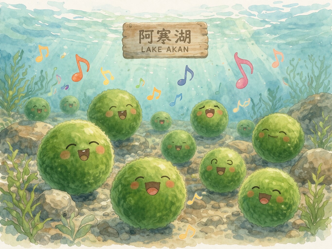歌うマリモ