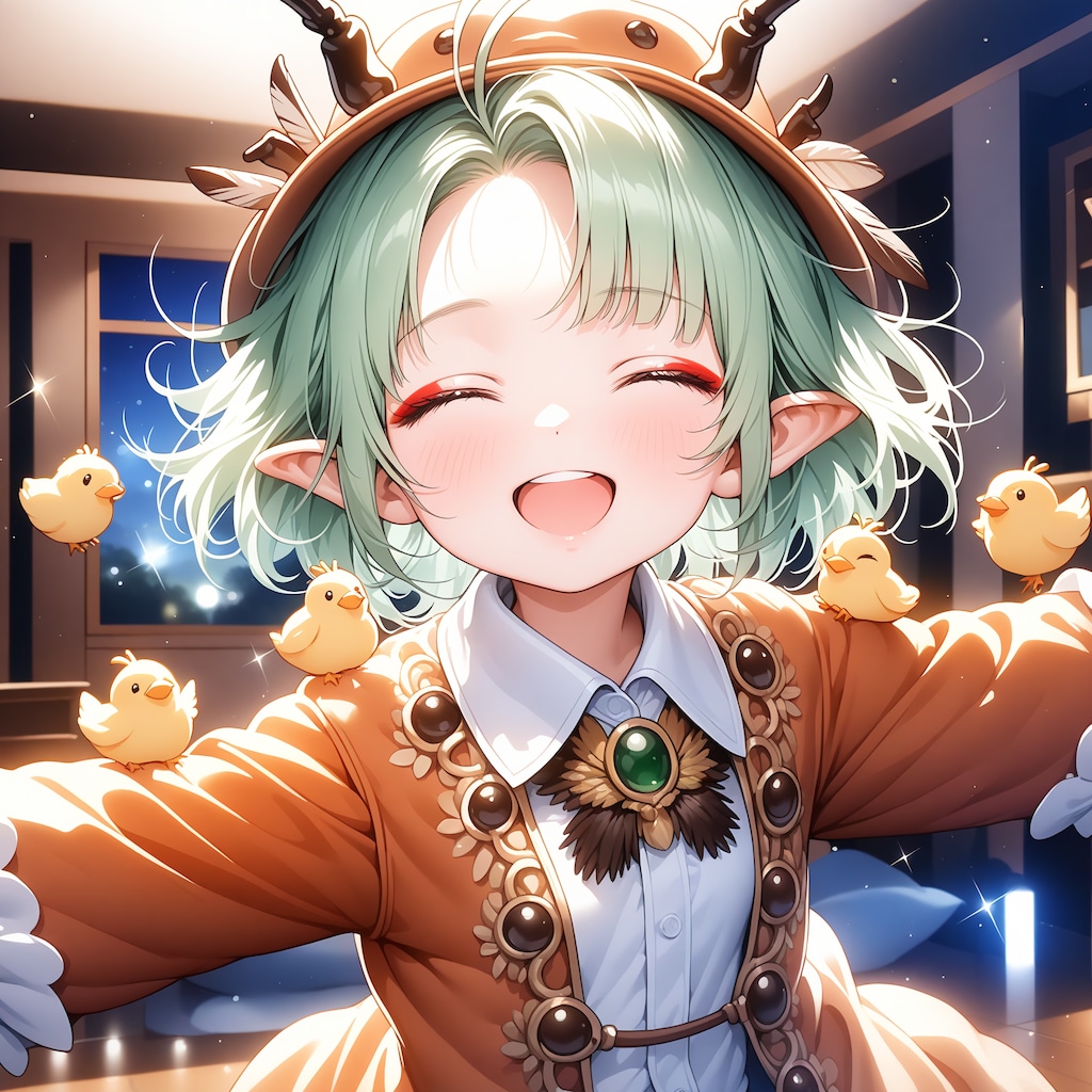 にこにこ⭐︎かみきりむし