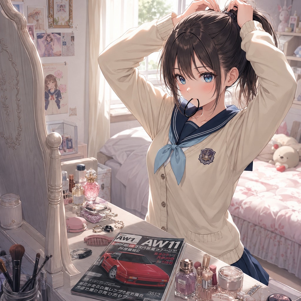 ポニーテールちゃん😆