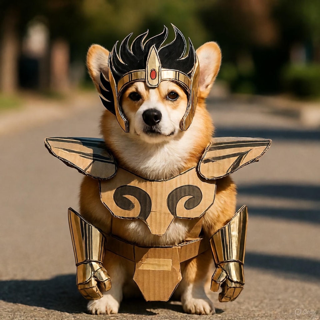 コーギー聖闘士