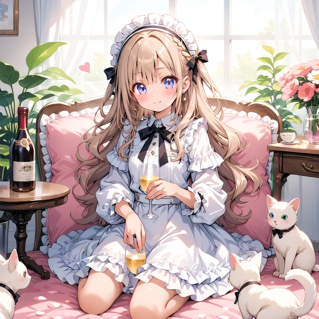 勇者ちゃん、悪い子になります🍷 | の人気AIイラスト・グラビア