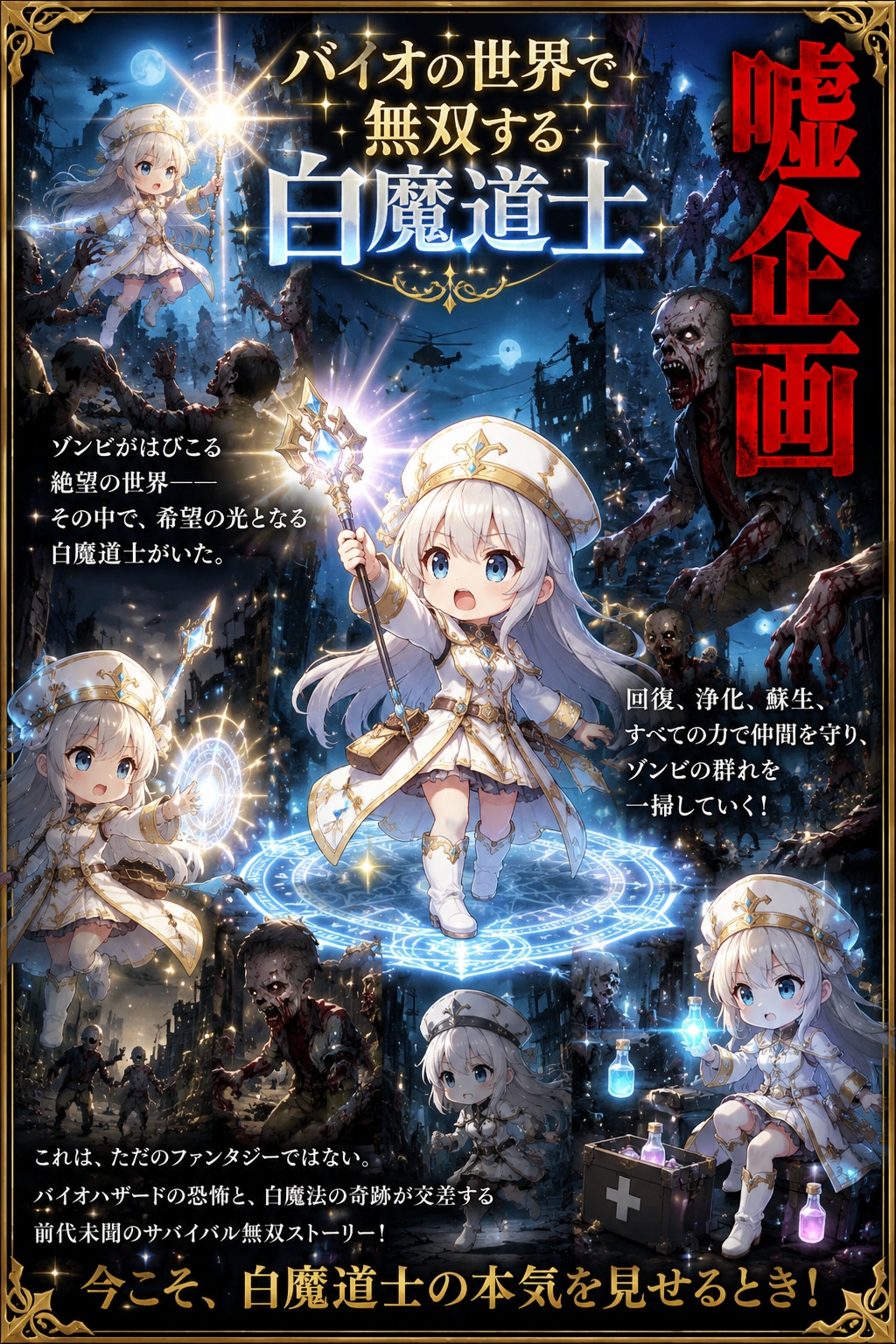 バイオの世界で無双する白魔道士