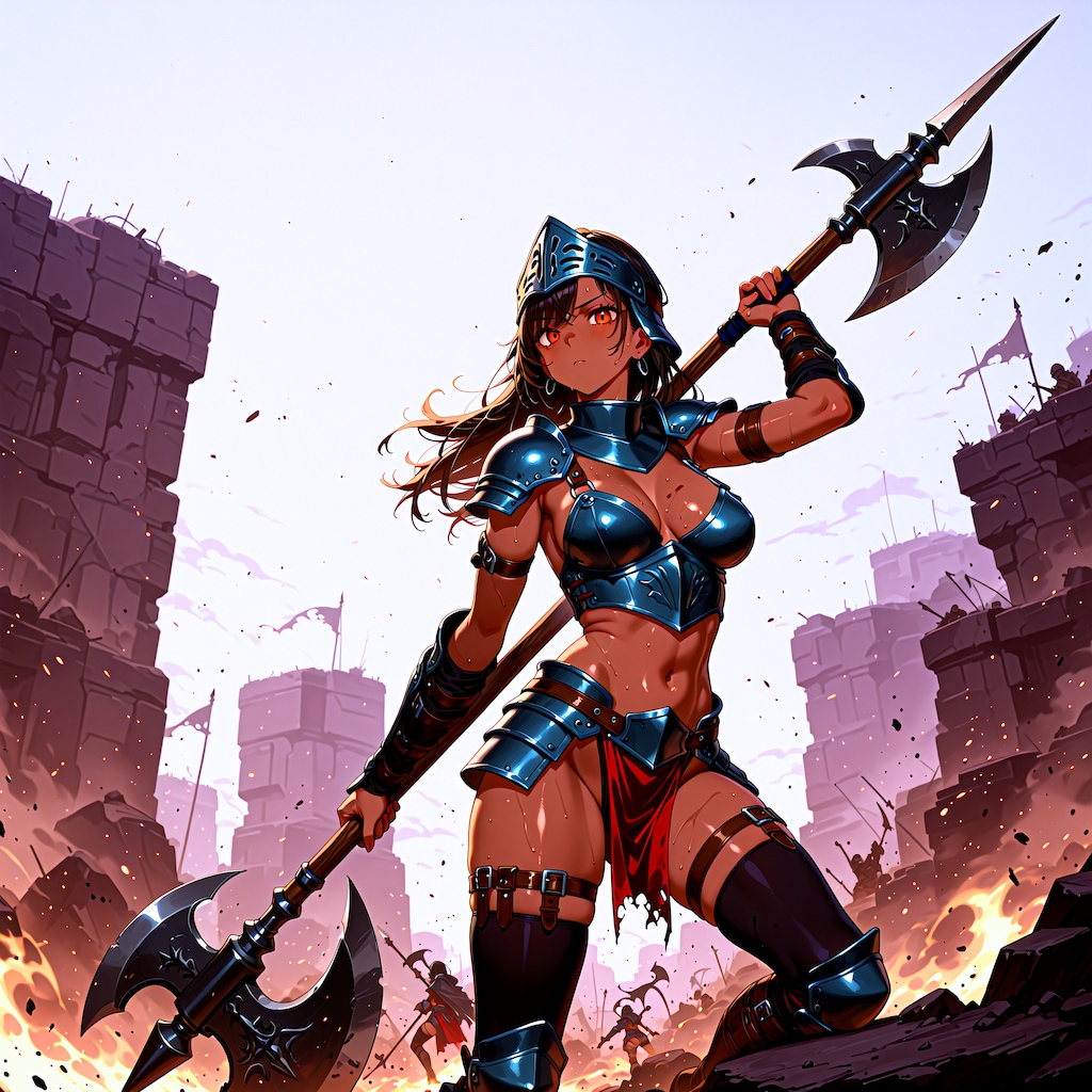 女戦士！参戦ッ！！