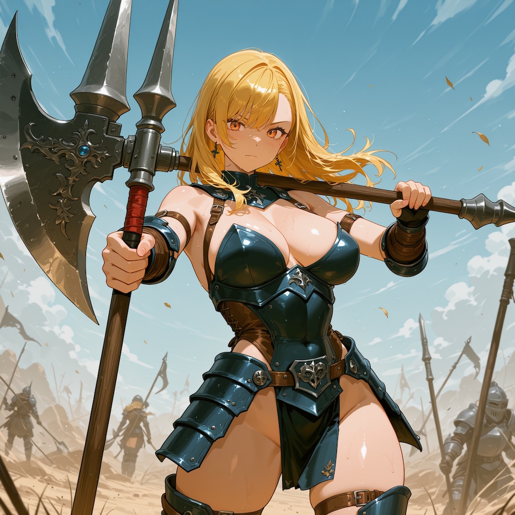 女戦士！参戦ッ！！