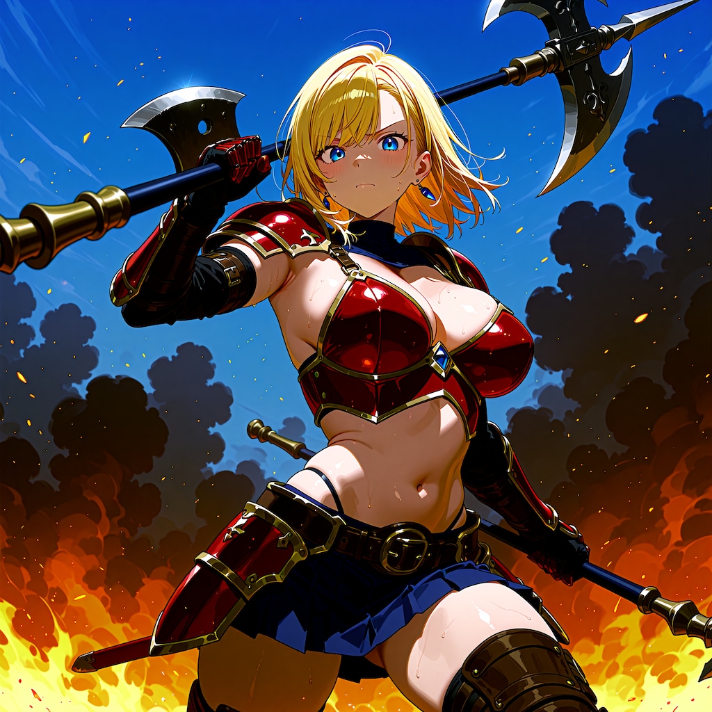 女戦士！参戦ッ！！