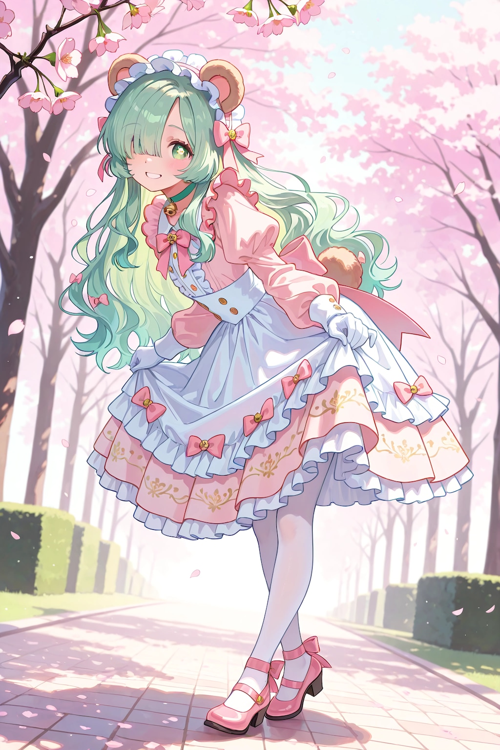 Sakura Bear Maid