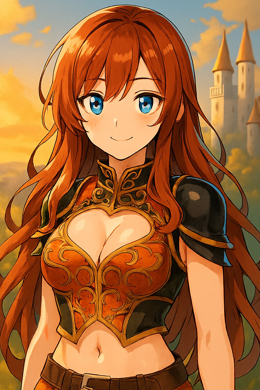 ビキニアーマーの女騎士