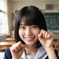 いつもは元気全開な彼女が見せる、隠された“おしとやかモード”…ッ！！ッ💦✨普段とのギャップが犯罪級！？清楚すぎて直視できない控えめで可愛すぎる“おねだりガォー”に隠された“女子力の極み”を目撃せよ！ 2枚目