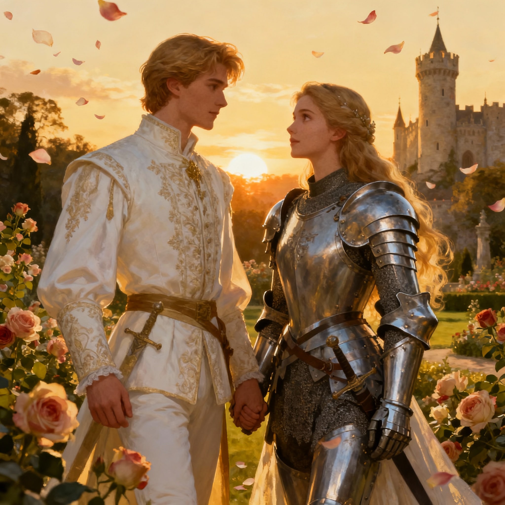 王子と騎士姫（実写編） | の人気AIイラスト・グラビア