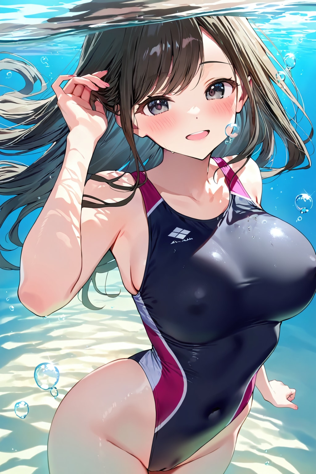プール深いね〜