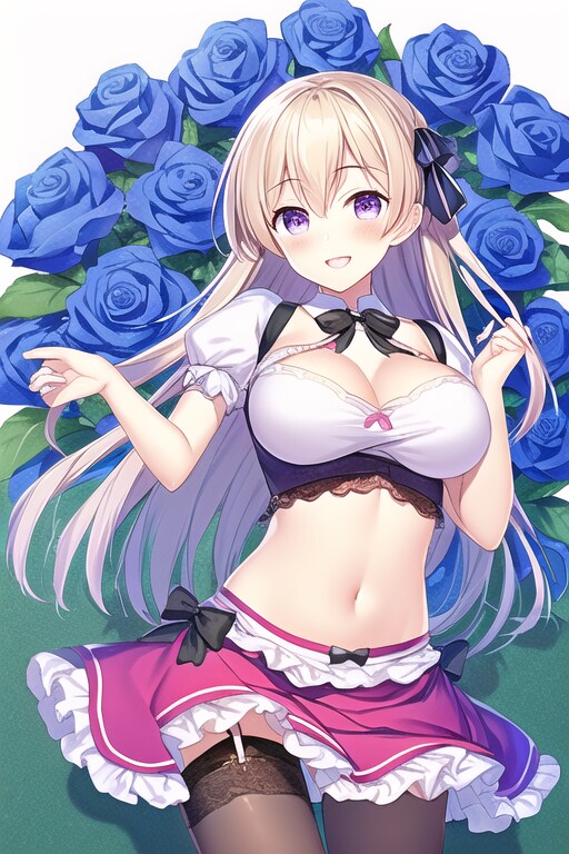 地雷ディアンドルの女の子です。