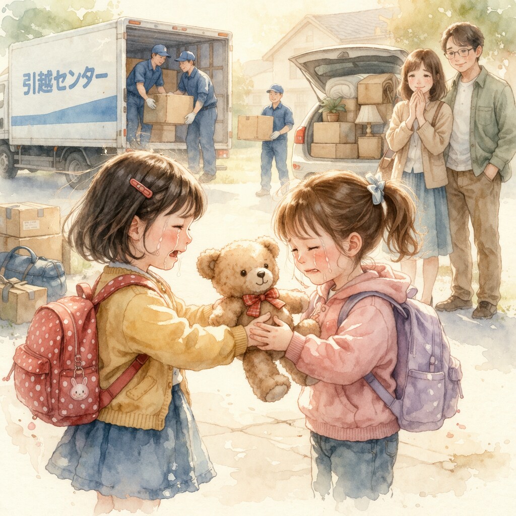 涙の別れ