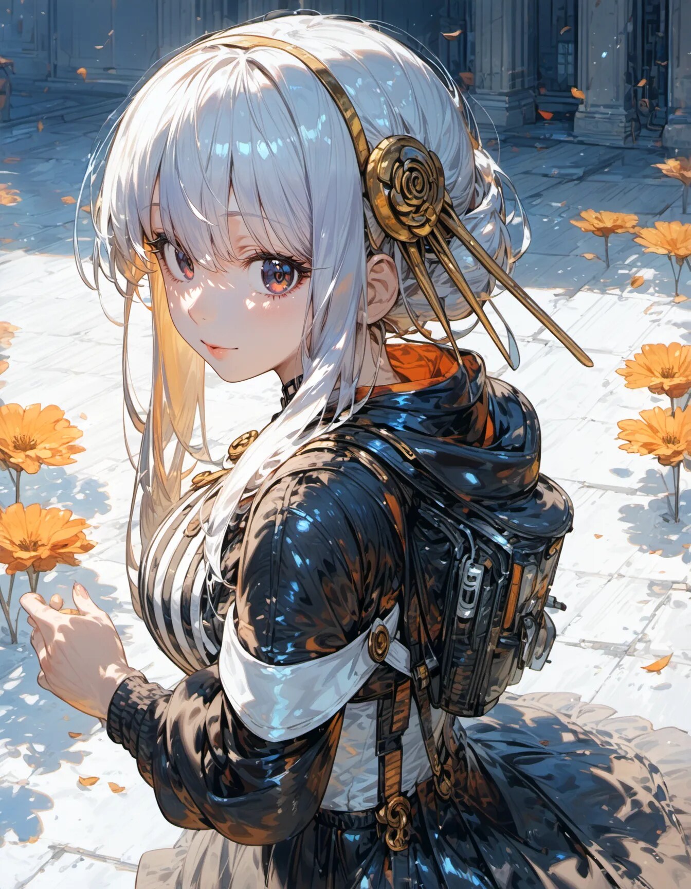 The White-Haired Wanderer