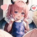小悪魔系けもロリ水着 2枚目