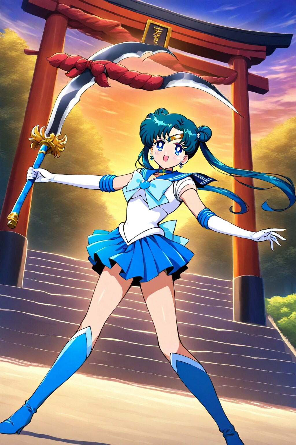 美少女剣士セーラーらんマーズ第六話2