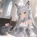 ステラちゃんとネズミ 3枚目