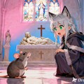 ステラちゃんとネズミ 9枚目