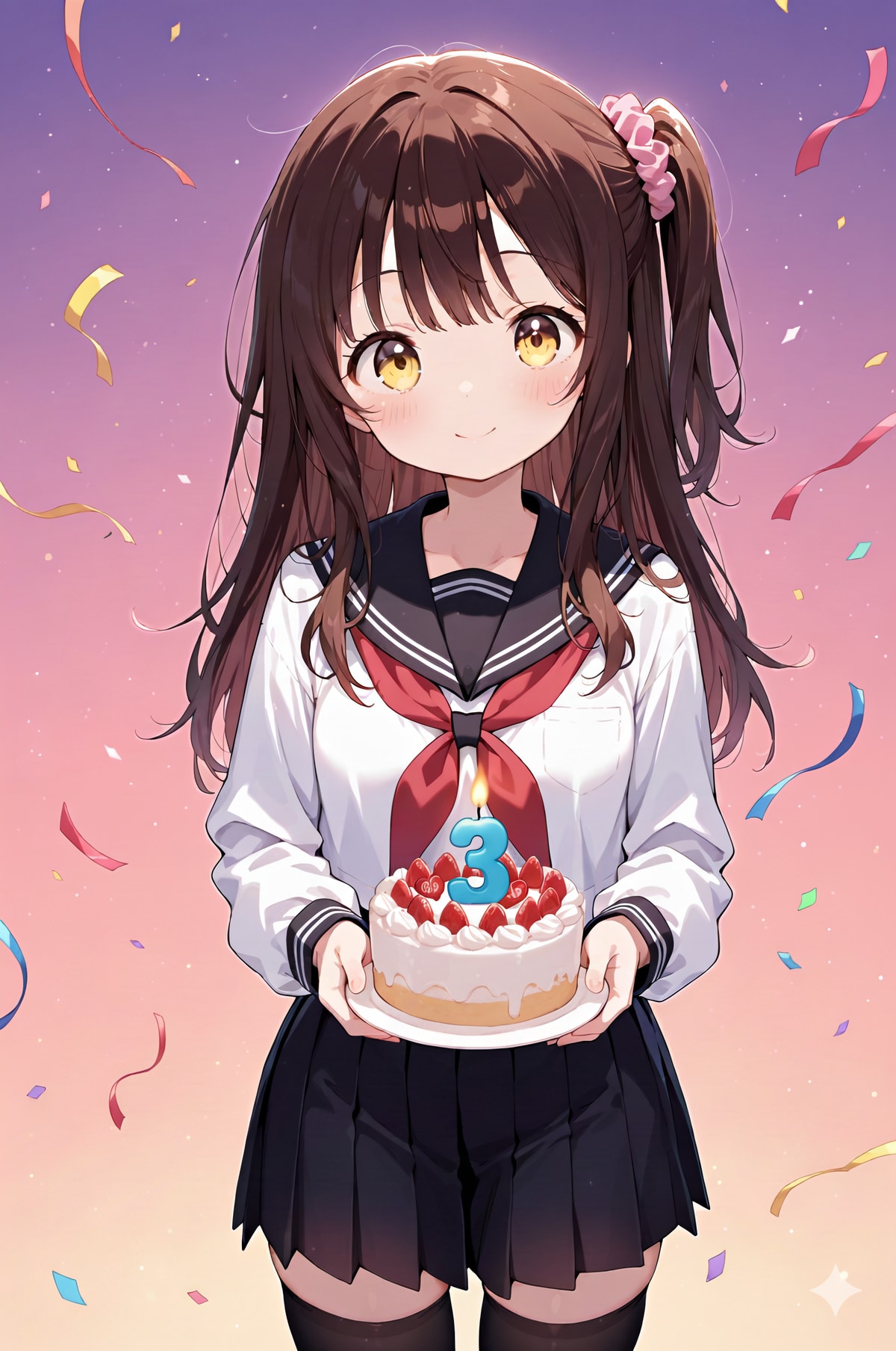 3周年おめでとうございます | の人気AIイラスト・グラビア