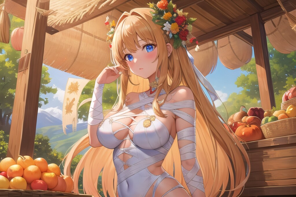 マミー少女の収穫祭