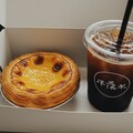 デザートのエッグタルトとアイス珈琲のセット 5枚目