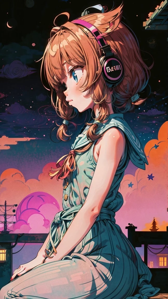 夕暮れ