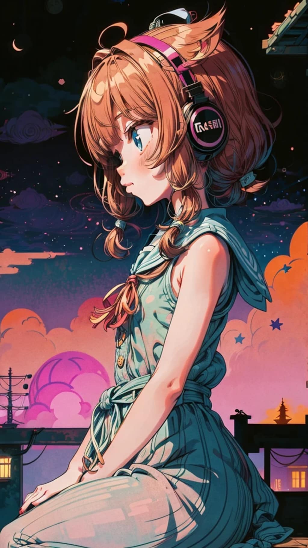 夕暮れ