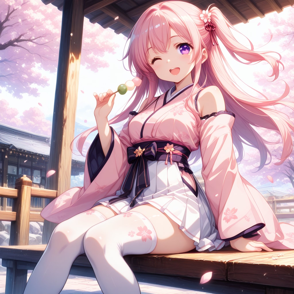 花より団子でしょ