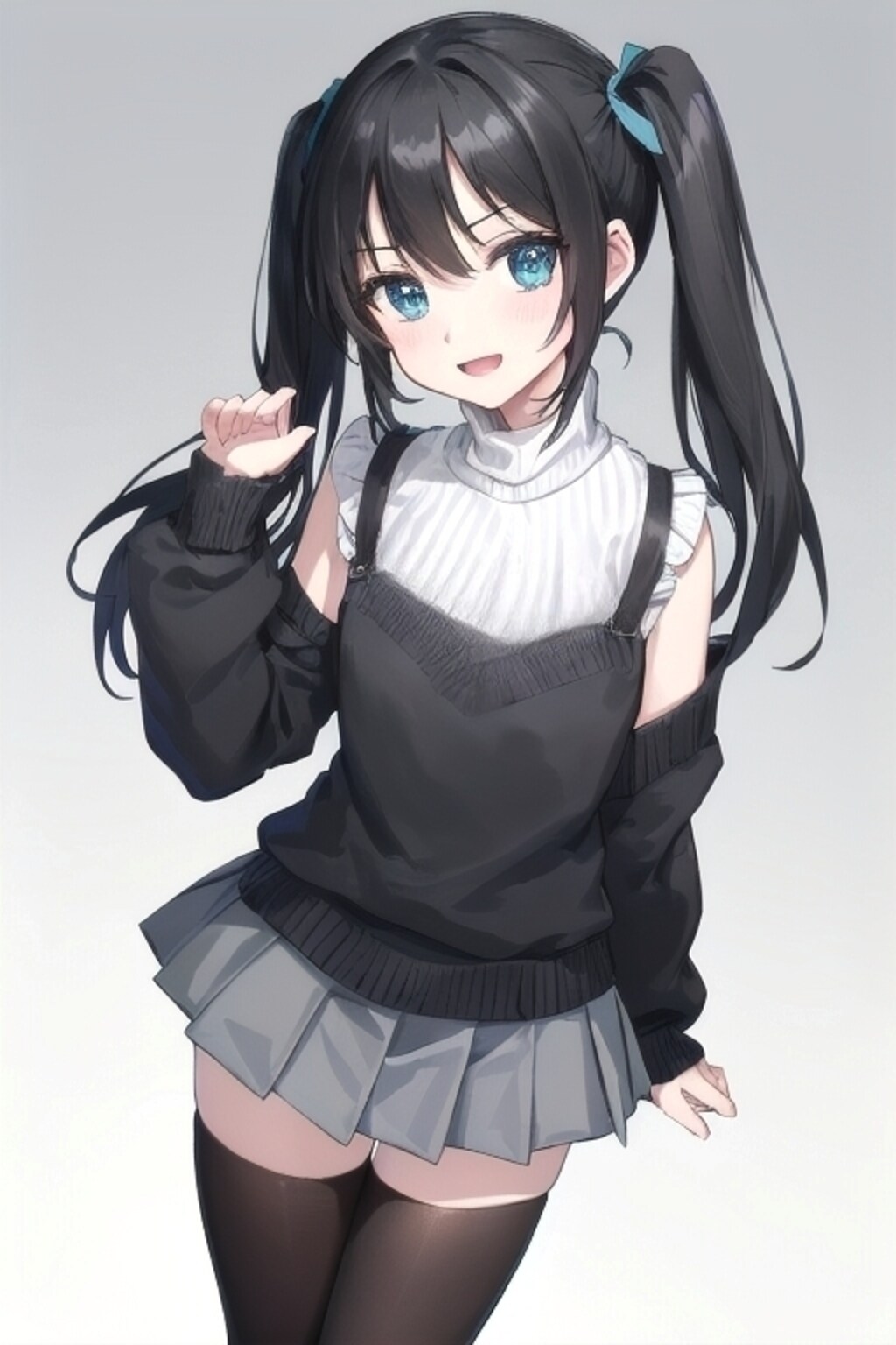 春コーデのうちの子ギャル