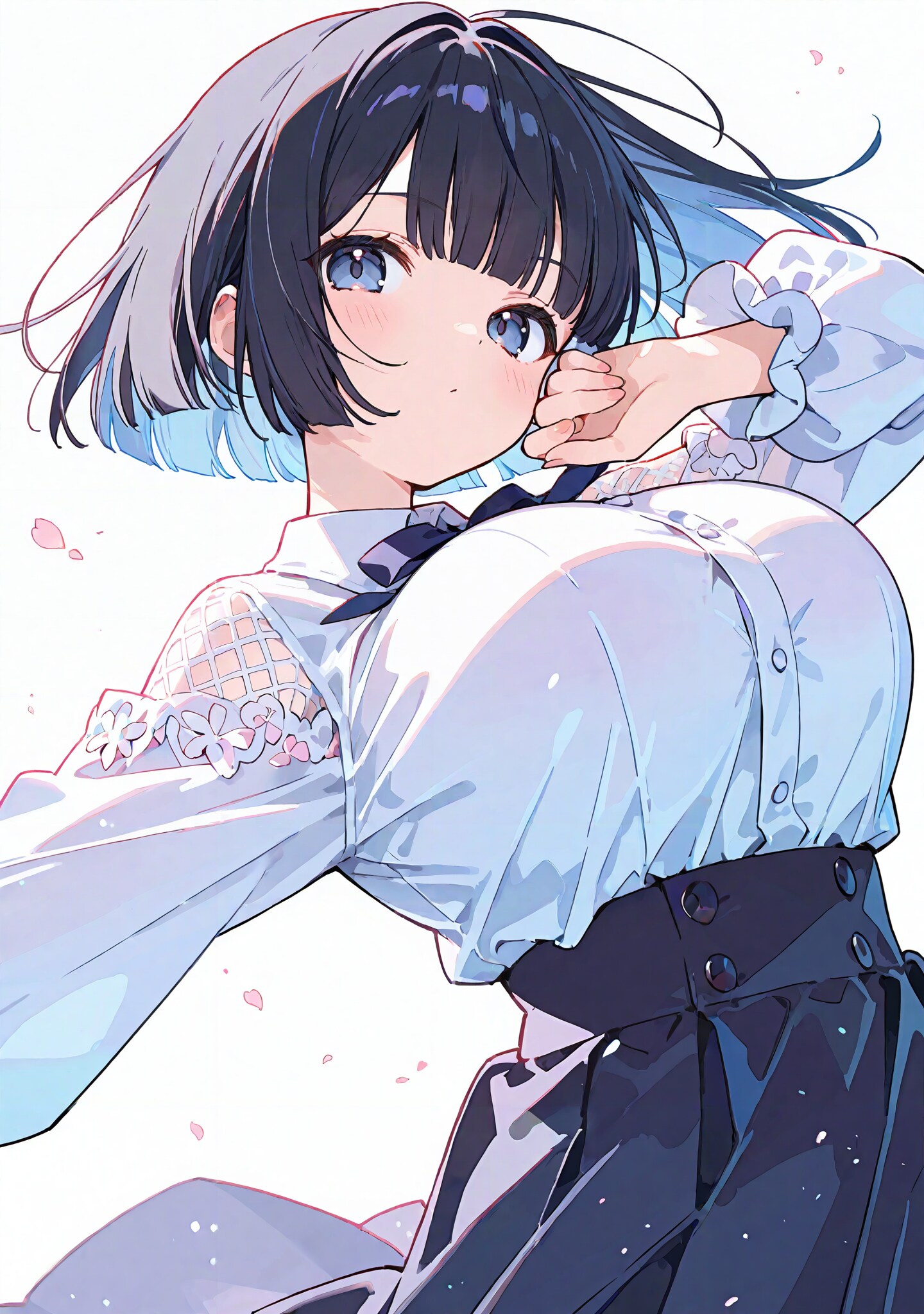 ちょっと清楚な　無自覚幼なじみ | の人気AIイラスト・グラビア