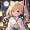こるり「ほーたーるのひーかーり」まや「違う、月が綺麗ですね」 2枚目