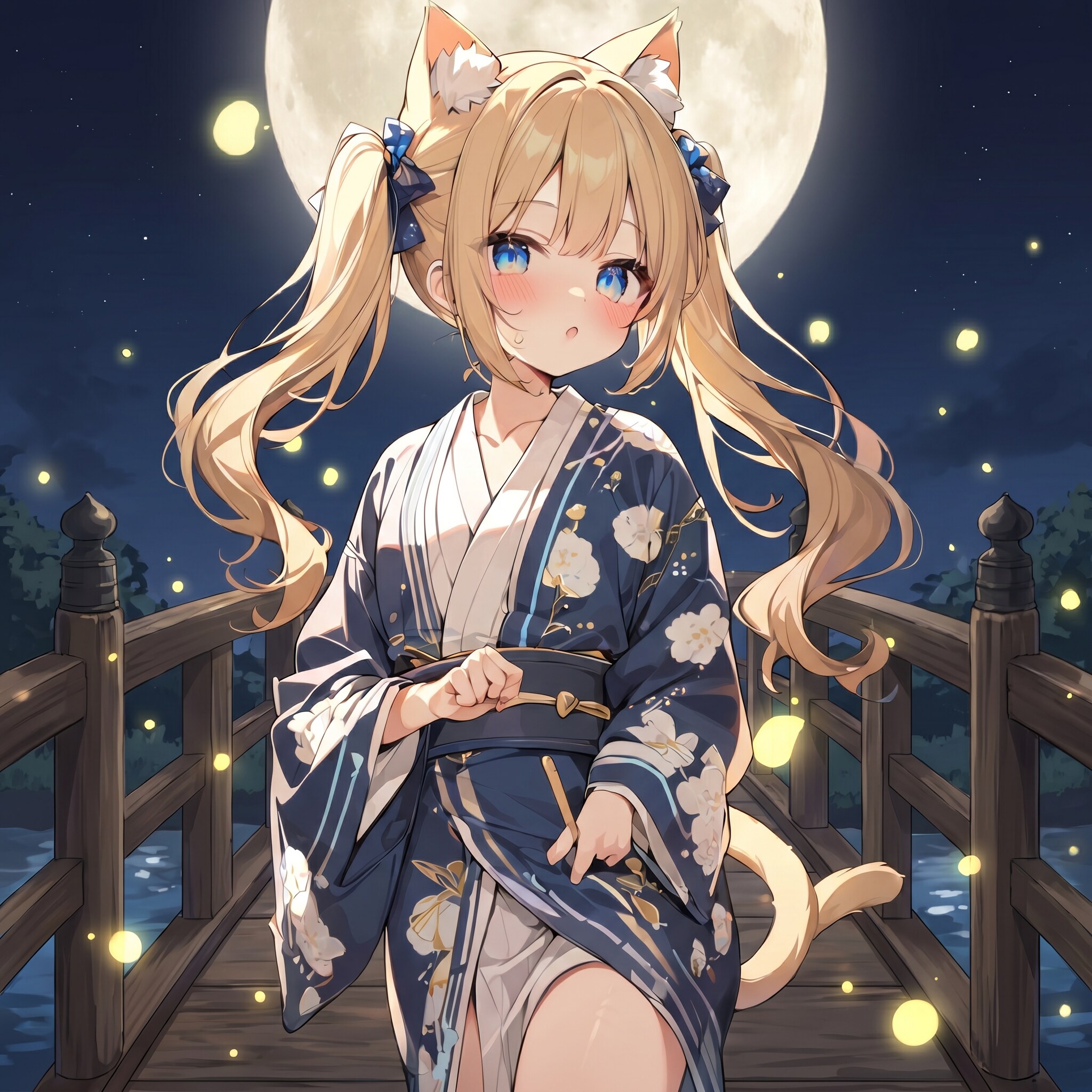 こるり「ほーたーるのひーかーり」まや「違う、月が綺麗ですね」