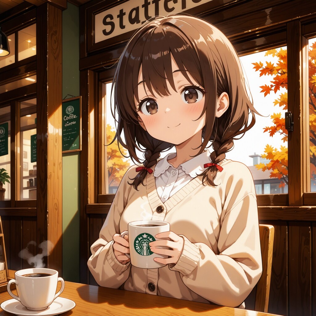 カフェでのひととき