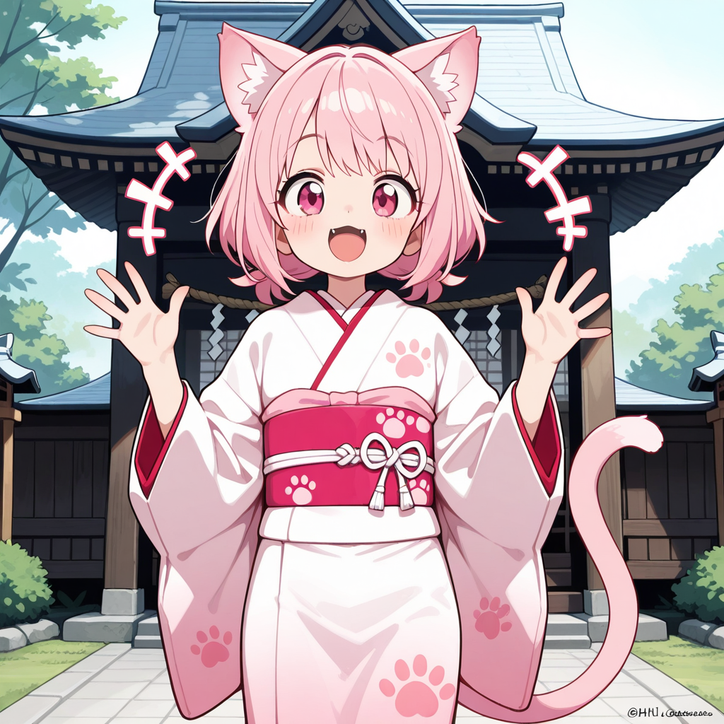 笑顔のねこちゃん♡